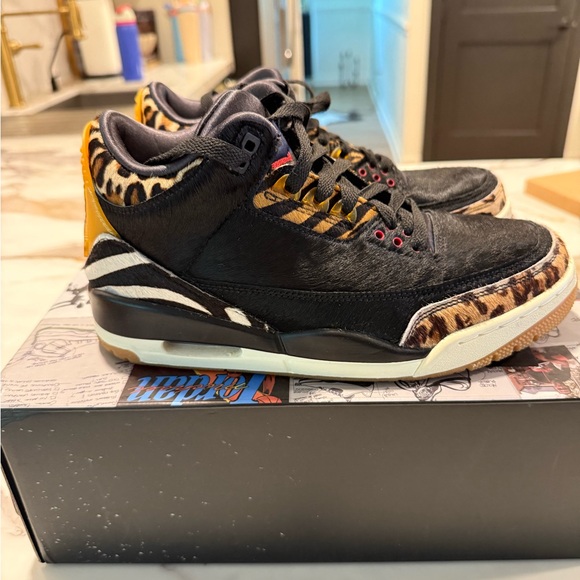 Jordan Air Retro 3 SE Animal Instinct - Picture 3 of 8